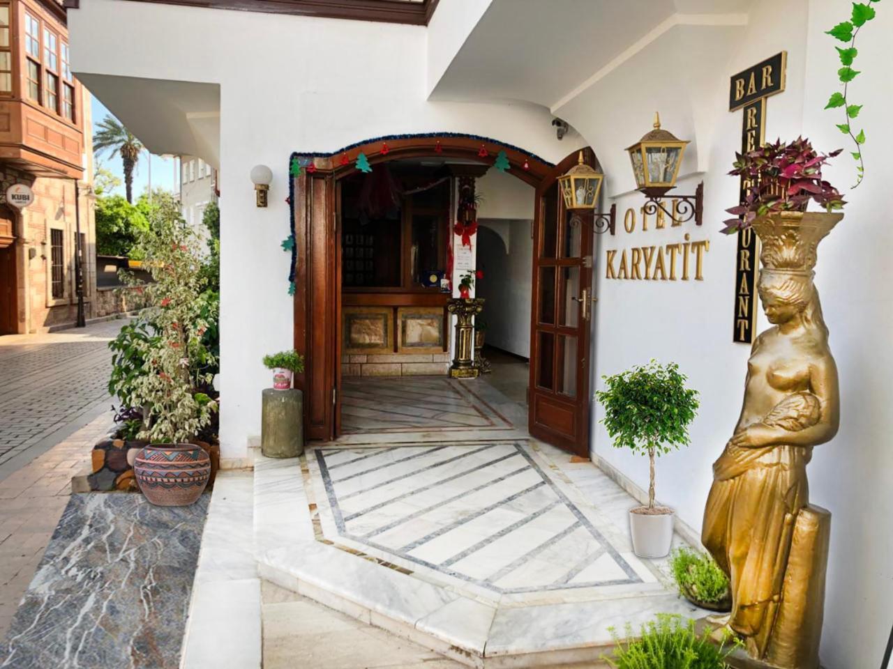 Hotel Karyatit Kaleici Antalya Exterior foto
